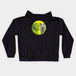 Where the Wolf rests Kids Hoodie